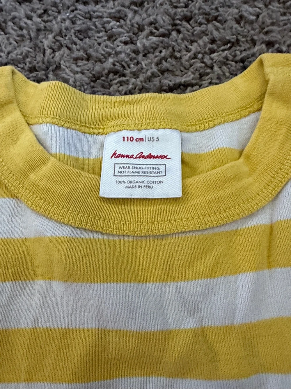 Hanna Andersson bright striped